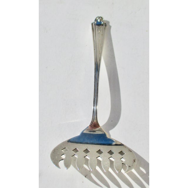 1930s Sterling Silver Tomato Server Circa 1930s For Sale - Image 5 of 5