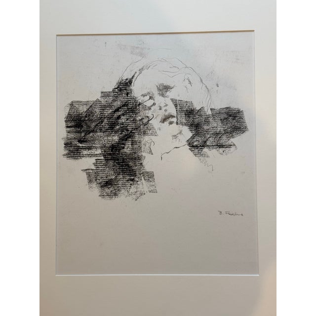 Untitled Brenda Fuchs (American, 1939-2011) Charcoal on paper Signed B. Fuchs lower right. A 1962 graduate of the...