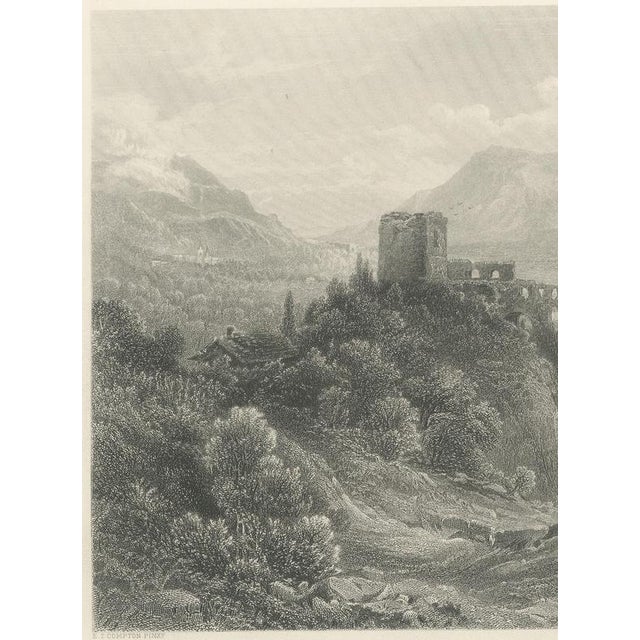 After Edward Theodore Compton, Ruins of the Brunnenburg Near Meran, South Tyrol, 1878, Engraving For Sale - Image 4 of 9