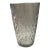 Vintage Pressed Glass Diamond Pattern Vase For Sale
