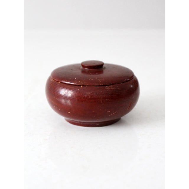 Cabin Vintage California Redwood Box For Sale - Image 3 of 8