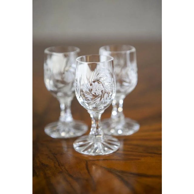 25 ml Glasses by Huta Julia, Set of 6 For Sale - Image 6 of 7