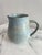 Mid-Century Modern Mid 20th Century Handmade Studio Ceramic Pitcher With Light Blue-Gray Glaze For Sale - Image 3 of 8