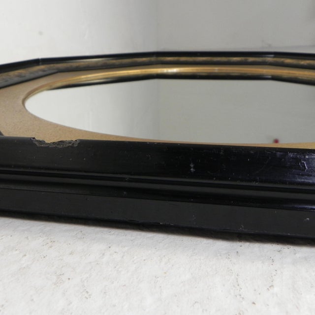 1920s Art Nouveau 8-Sided Mirror, 1920s For Sale - Image 5 of 11