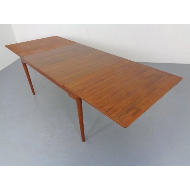 Extandable Teak Model B065 Dining Table by Finn Juhl for Bovirke, Denmark, 1950s For Sale - Image 9 of 18