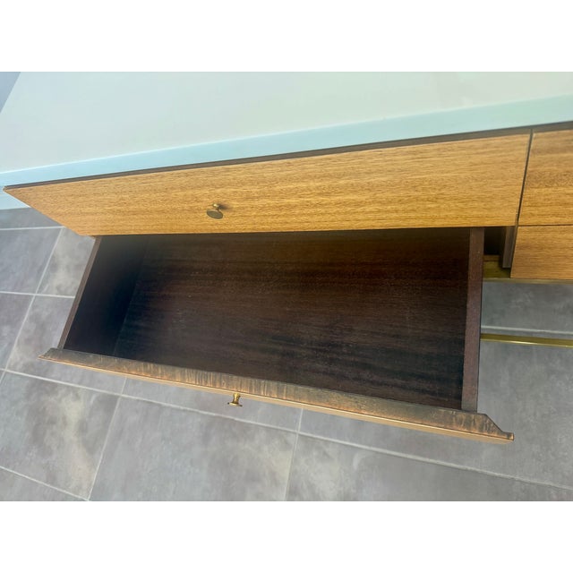 Paul McCobb Mid 20th Century Paul McCobb Mid Century 4 Drawer Console Table For Sale - Image 4 of 6