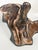 Patinated Terracotta Sculpture with Multiple Faces, France, 1960s For Sale - Image 6 of 9