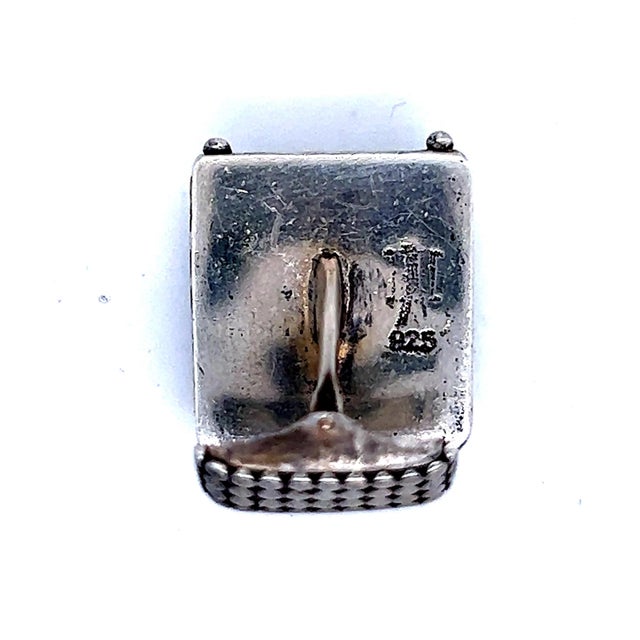 Metal 1990s John Hardy Estate Cufflinks Sterling Silver, 2 Pieces For Sale - Image 7 of 8