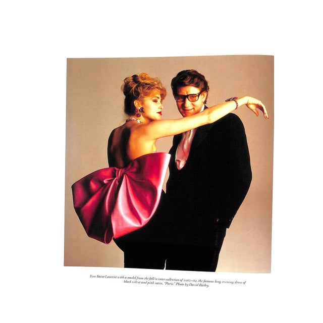 "Yves Saint Laurent Images of Design 1958-1988" Saint Laurent, Yves For Sale - Image 11 of 15