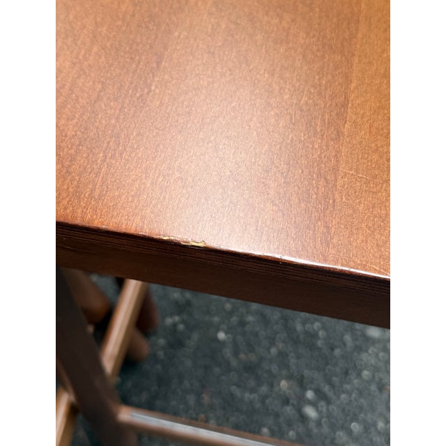 Brown Set of 4 Modern Kitchen Stools - Made in Italy For Sale - Image 8 of 12