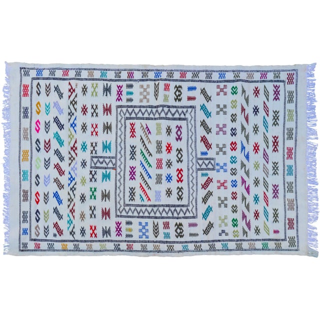 Moroccan Moroccan Rug- 3' X 4'10'' For Sale - Image 3 of 3