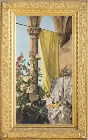 John Rodrigues Vieira, Still Life, Oil on Canvas