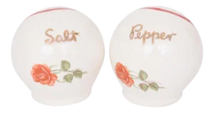 Vintage Lilly Floral Salt & Pepper Shakers by Lilly- a Pair