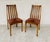 Vintage Wood and Velvet Chairs, 1970s, Set of 2 For Sale - Image 12 of 12