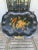 Folk Art Antique 19th Century Hand-Painted Tole Tray Bird & Floral Motif Estate Find 29”x 21” For Sale - Image 3 of 6