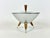 Silver Mirro Medallion Tripod Serving Bowl with Lid, 1950s For Sale - Image 8 of 11