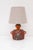 Brown Scandinavian Pottery Table Lamp by Thomas Hellström for Nittsjö, 1970s For Sale - Image 8 of 13