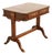 Baker Furniture Style American Empire Carved Mahogany Game Table or Occasional Table, Circa 1970s For Sale