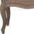 2020s Molded Leg Bench in Mushroom Taupe & Pickled Oak Finish For Sale - Image 5 of 6