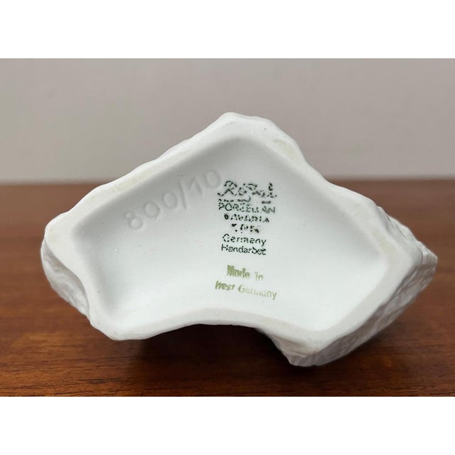 Vintage German White Porcelain Rock Vase from KPM Royal Porzellan, 1970s For Sale - Image 12 of 18