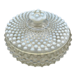 1950’s Fenton Hobnail Vanity Box