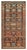 1900s Brown Geometric Antique Traditional Caucasian Karabagh Rug 3'4" X 6'3" Handknotted Wool Carpet For Sale - Image 4 of 4