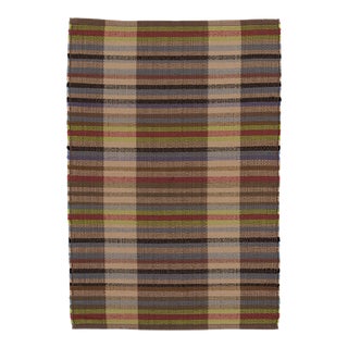 Dash & Albert by Annie Selke Swedish Rag Indoor/Outdoor Rug, 2'6" x 18' For Sale