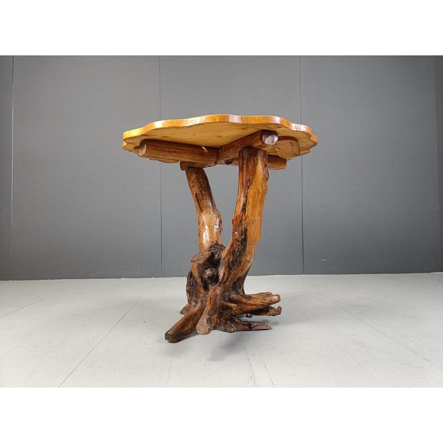 1960s Vintage Tree Root Table, 1960s For Sale - Image 5 of 11