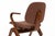 Pair Mid Century Brown Plywood Arm Chairs by Joe Atkinson for Thonet For Sale - Image 11 of 12