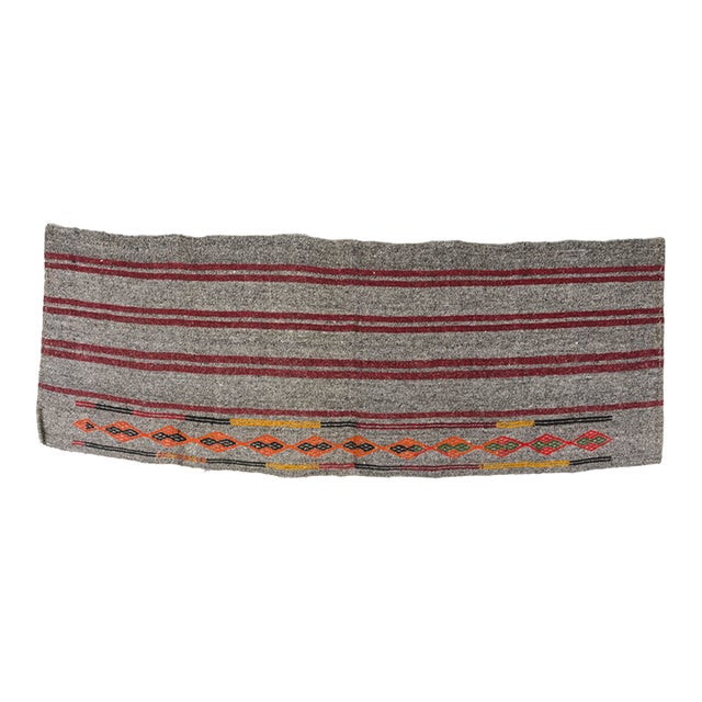 Oushak Vintage Kilim Runner For Sale