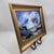 Coastal Palm Tree Beach Original Painting in Gold Frame For Sale In Tampa - Image 6 of 12