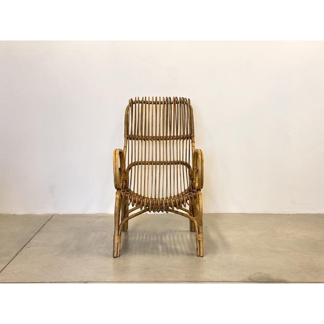 Set of Bamboo Armchairs, 1970s For Sale - Image 13 of 14