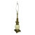 Hollywood Regency Mid-Century Ostrich Egg Brass Table Lamp by Stiffel For Sale