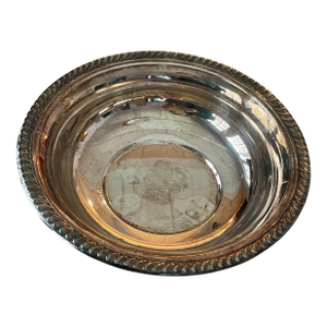 1960s F. B. Rogers Silver Co Silver Plate Candy Dish