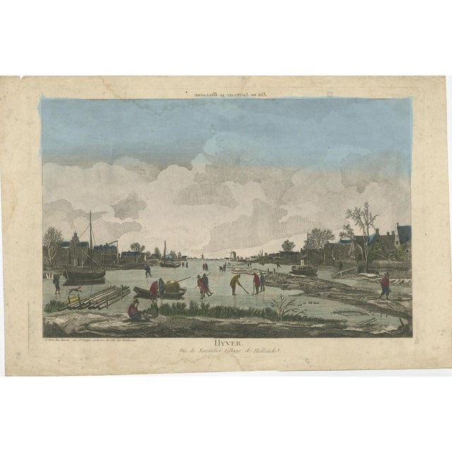 People Ice Skating and Playing Ice Hockey, Paper For Sale - Image 4 of 6