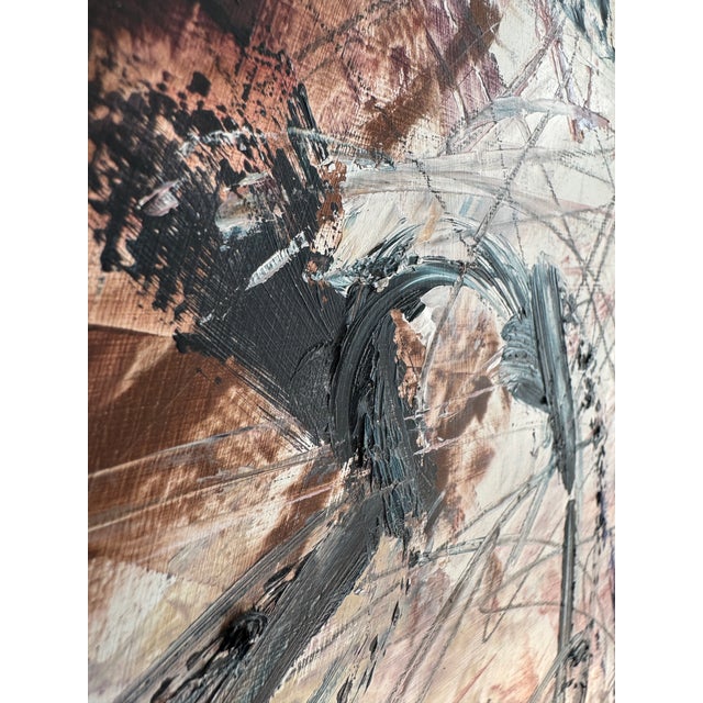 Bramble (Covert) Oil on Aluminum Painting by Joan Jardine 2018 For Sale - Image 9 of 18