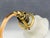 Metal 20th Century Art Nouveau Glass and Metal Bedside Lamp, Austria, 1890s For Sale - Image 7 of 10