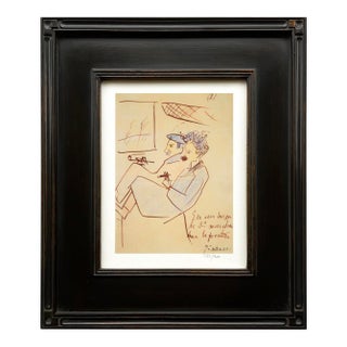 Pablo Picasso Trip to Paris 1 Limited Edition Framed For Sale