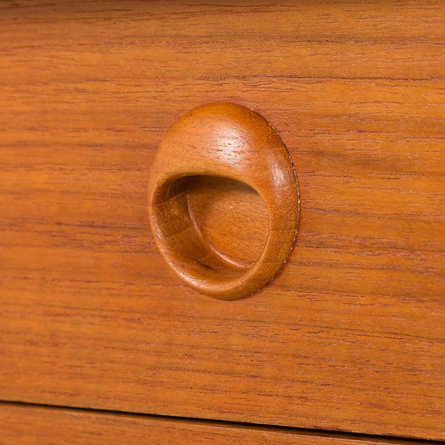 Mid-Century Scandinavian Dressing Table in Teak, Norway, 1970s For Sale - Image 11 of 14