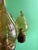 Mid-Century Modern Mid 20th Century Danish Modern Brass and Glass Chandelier For Sale - Image 3 of 13