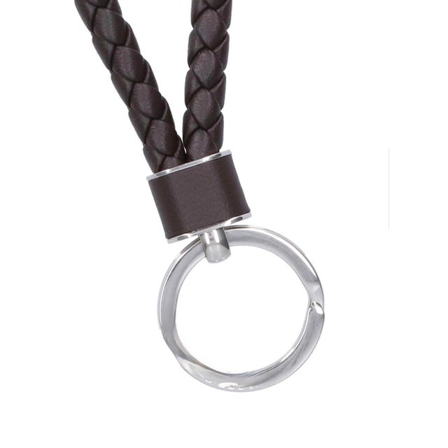 Metal Brand New - Bottega Veneta Nappa Leather Key Chain, With Original Box and Felt Pouch For Sale - Image 7 of 11