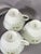 Vintage Royal Doulton Provencal Translucent Cups and Saucers Set of 4 For Sale In Phoenix - Image 6 of 6