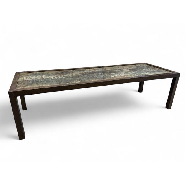 Philip and Kelvin LaVerne 1970s LaVerne Bronze Spring Festival Cocktail Table For Sale - Image 4 of 12