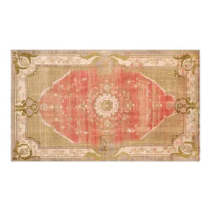 1960s Turkish Oushak Rug