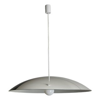 Chrome Dome Pendant Lamp attributed to Fog & Mørup, 1970s For Sale