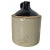 1960s Old Albany Primitive Stoneware Jug Crock Jar 10.5" Tall For Sale - Image 5 of 8