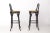 Wood Set of Vintage Italian Bentwood Bar Stools with Vienna Cane Seats, 1990s For Sale - Image 7 of 10