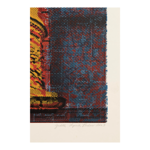 Judith Lipnik Perlow Column Series VIII 2003 Signed Serigraph in Colors on Paper