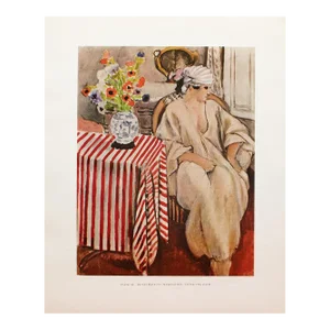 1950s After Henri Matisse "Meditation: After the Bath", First Edition Period Full-Color Print