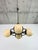 Czechoslovak Art Deco Rondocubist Geometric Chandelier, 1930s For Sale - Image 3 of 14